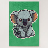 CARTOON KOALA BEER LEGPUZZEL (Verticaal)