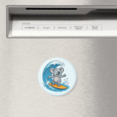 Cartoon Koala Beer Magneet (Insitu (Vaatwasser))