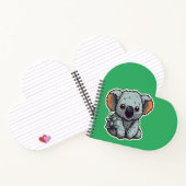 CARTOON KOALA BEER NOTITIEBOEK (Binnen)