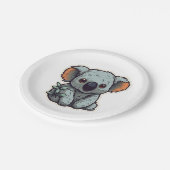 CARTOON KOALA BEER PAPIEREN BORDJE (Gekanteld)