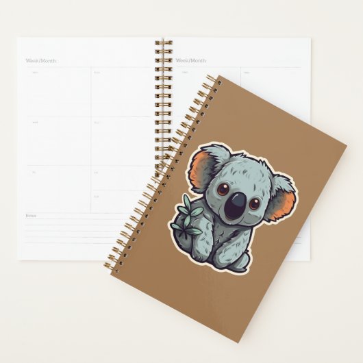 CARTOON KOALA BEER PLANNER (Display)