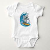Cartoon Koala Beer Romper (Voorkant)