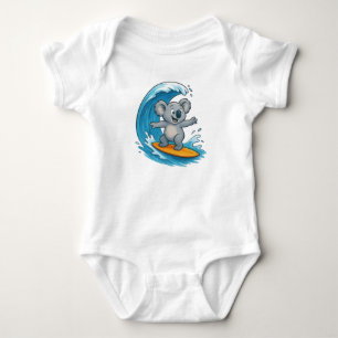 Cartoon Koala Beer Romper