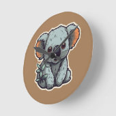 CARTOON KOALA BEER RONDE KLOK (Hoek)