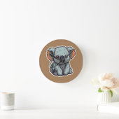 CARTOON KOALA BEER RONDE KLOK (Huis)