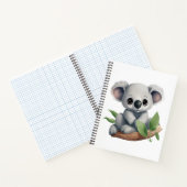 Cartoon koala illustratie notitieboek (Binnen)