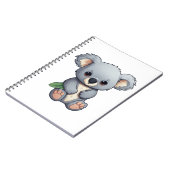 Cartoon koala illustratie notitieboek (Linkerzijde)