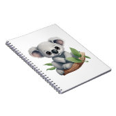 Cartoon koala illustratie notitieboek (Rechterzijde)