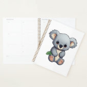 Cartoon koala illustratie planner (Display)