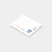 Cartoon Koala Kind Post-it Notes (Schuin)