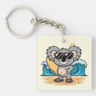 Cartoon Koala Sleutelhanger