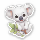 Cartoon koala sticker (Voorkant)