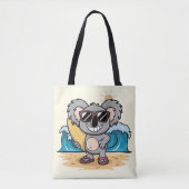 Cartoon Koala Tote Bag (Voorkant)