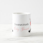 Cartoon Koe baby shower koffie mok (Center)