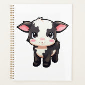 Cartoon koe illustratie planner (Voorkant)