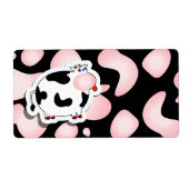 Cartoon koe, labels (Voorkant)