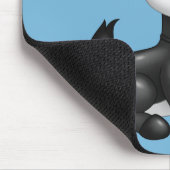 Cartoon Koe Muismat (Hoek)