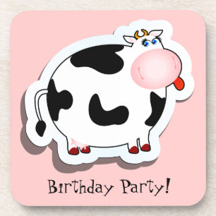 Cartoon koe, onderzetter