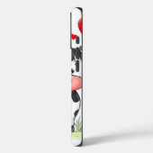 Cartoon Koe paar liefde Case-Mate iPhone Case (Achterkant / Links)