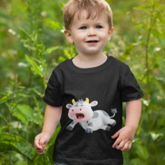 CARTOON KOE - SCHATTIGEE CARTOON KOE T-SHIRT