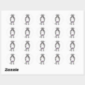 Cartoon Koe Stickers (Vel)