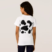 Cartoon koe, t-shirt (Achterkant volledig)