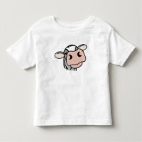 cartoon koe zwart wit roze kus grijs boerderij die