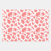 Cartoon Koeien en Koe afdrukken Inpakpapier Vel (Voorkant 3)