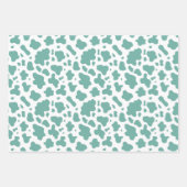 Cartoon Koeien en Koe afdrukken Inpakpapier Vel (Voorkant 2)