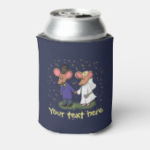 Cartoon koelbox voor cute mouse bruiloft blikjeskoeler (Blikje Achterkant)