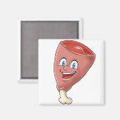 Cartoon Koelkast Magneten Collectie | Vlees (Voorkant / Achterkant)