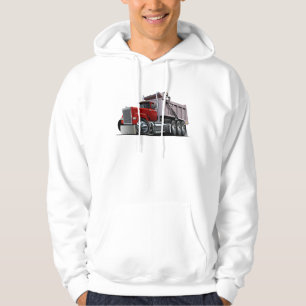 Cartoon koelvuilniswagen hoodie