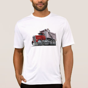 Cartoon koelvuilniswagen t-shirt