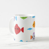 cartoon koffiemok (Voorkant links)