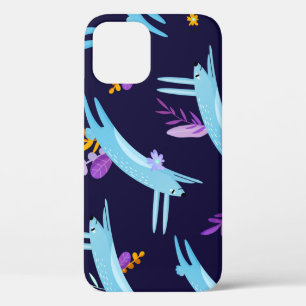 Cartoon konijnenkonijn, naadloos patroon. Case-Mate iPhone case