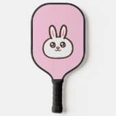 Cartoon konijnenpaddle pickleball paddle (Achterkant)