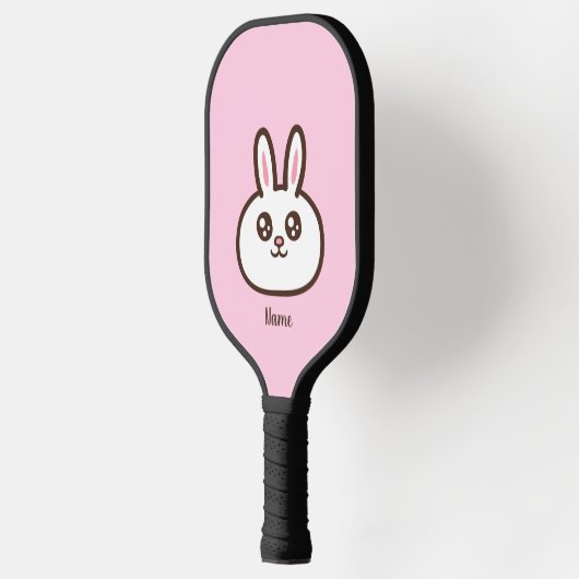 Cartoon konijnenpaddle pickleball paddle (Links)