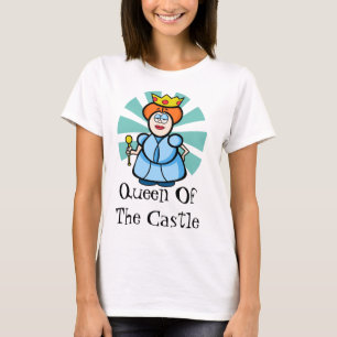 Cartoon "Koningin van het kasteel" T-shirt