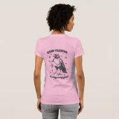 Cartoon Kraai Dokter "Blijf Praten, Ik Diagnostice T-shirt (Achterkant volledig)