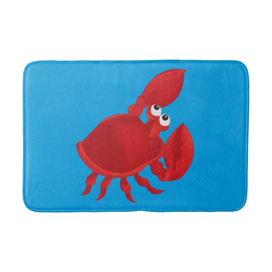 Cartoon krab badmat (Voorkant)