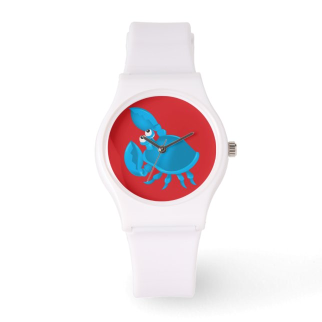 Cartoon krab horloge (Voorkant)
