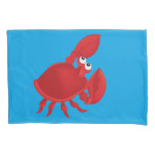 Cartoon krab kussensloop (Voorkant-Links)