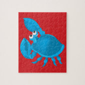 Cartoon krab legpuzzel (Verticaal)