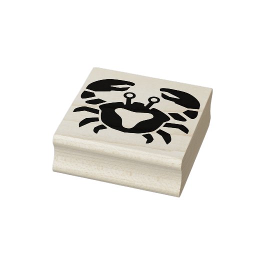 cartoon krab rubberstempel (Stempel)