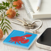 Cartoon krab sleutelhanger (Voorkant Rechts)
