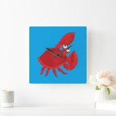 Cartoon krab vierkante klok (Huis)