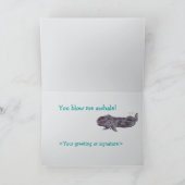 Cartoon Krill bedankkaart (Binnen)