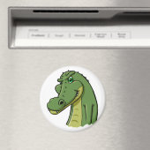 Cartoon Krokodil Magneet (Insitu (Vaatwasser))