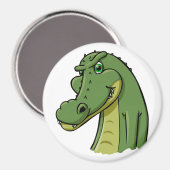 Cartoon Krokodil Magneet (Voorkant / Achterkant)
