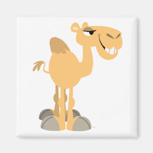 Cartoon lachen Camel Magnet
